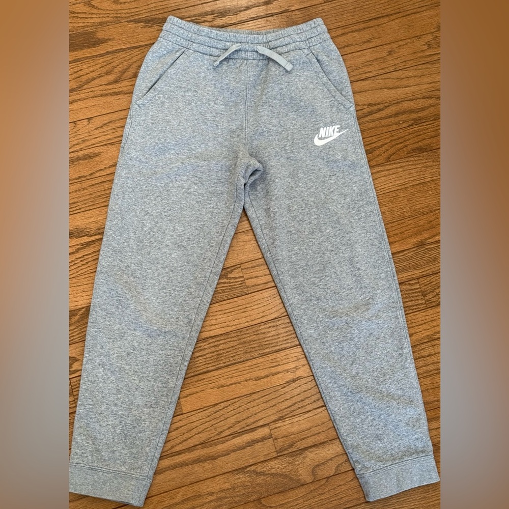 Nike Kids Heather Gray Joggers